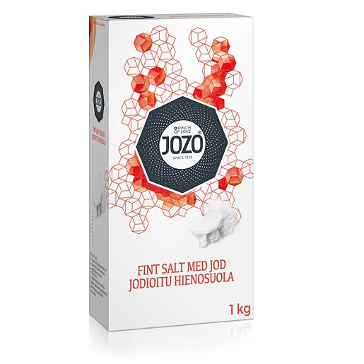 Jozo-jodioitu hieno suola 1kg