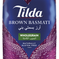 Tilda brown basmati wholegrain rice 500g gluten free