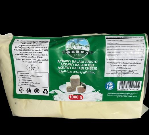 Ackawy cheese with black seeds 1kg