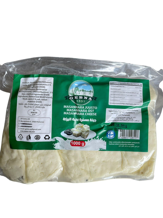Masannara cheese with black seed 1kg