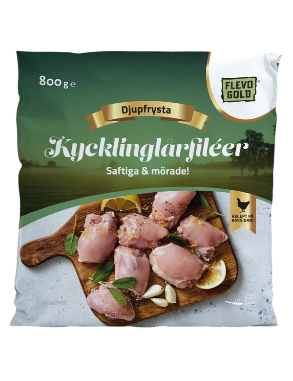 Pakastettua Paistileike luuton & nahaton 800g