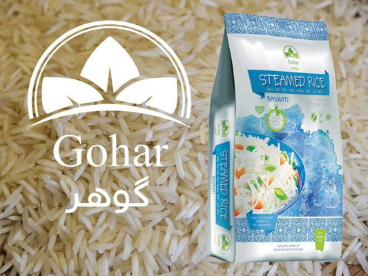 Gohar steamed basmati rice 1kg