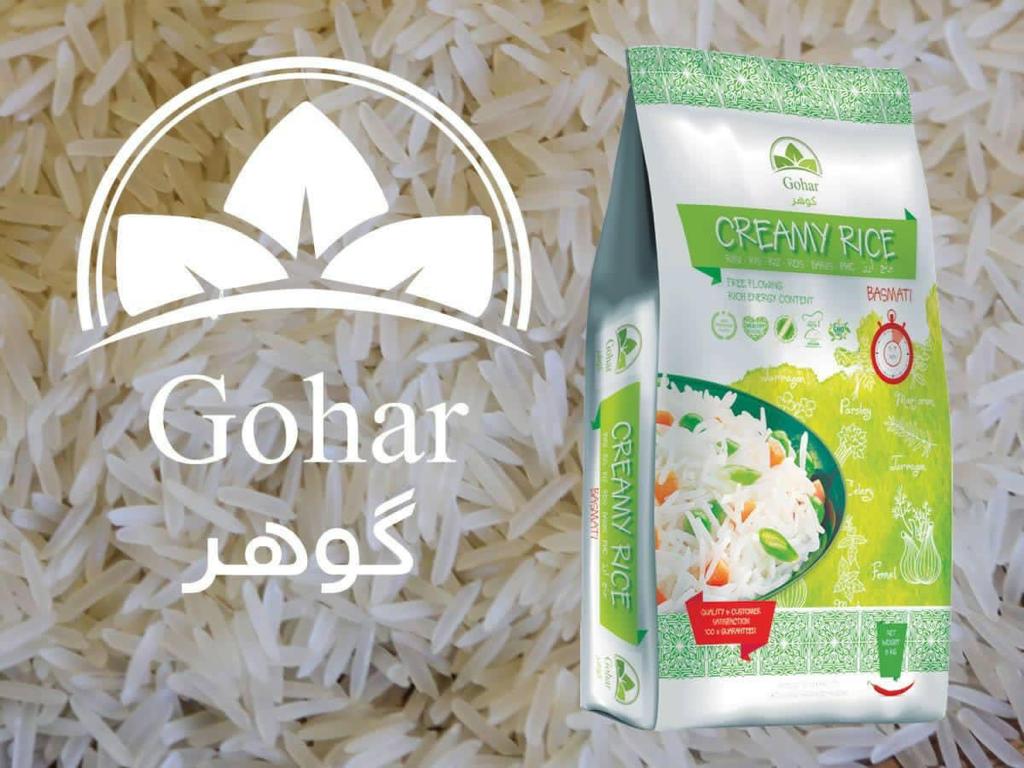 Gohar creamy basmati rice 5kg
